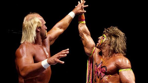 Hulk Hogan and The Ultimate Warrior were the top stars in WWE in the early 1990s