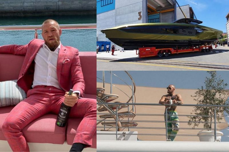 Conor McGregor recently purchased a Lamborghini yacht [Image credits: @thenotoriousmma via Instagram]