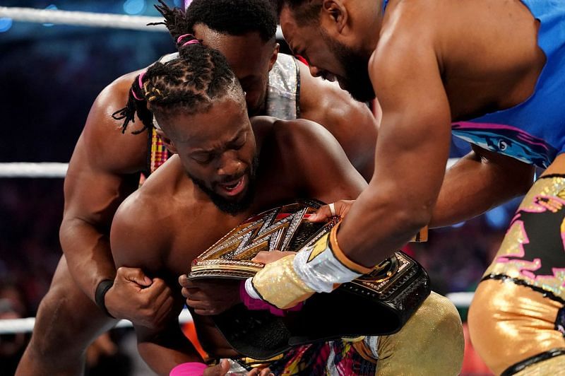 Kofi Kingston had an iconic moment at the showcase of the immortals in 2019