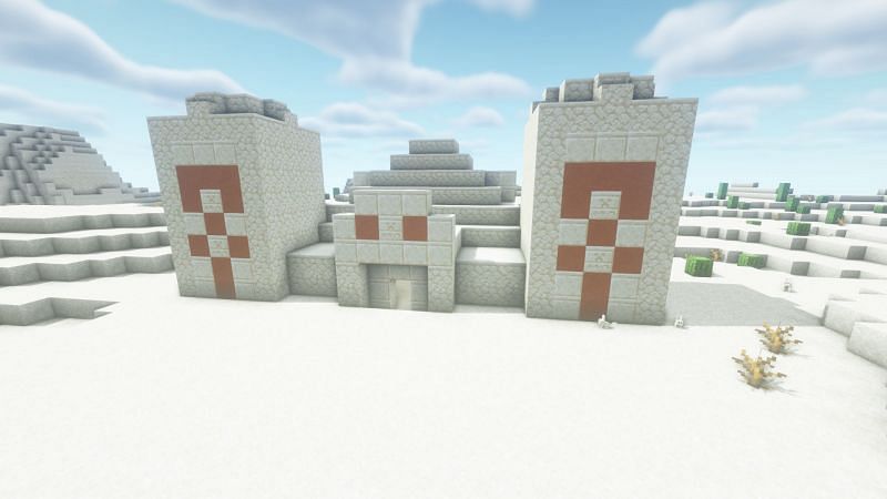 Desert temple (Image via Minecraft)