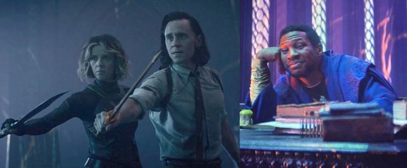 Loki, Sylvie, and &quot;He Who Remains&quot; in Episode 6. (Image via: Disney+/Marvel Studios)