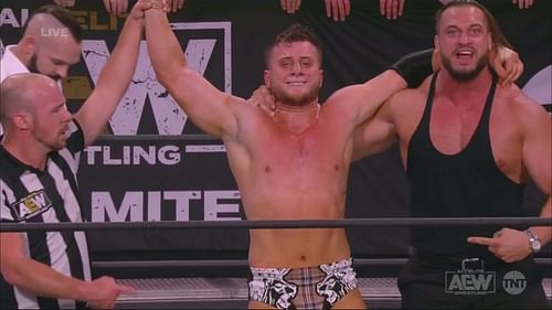 MJF standing tall this week upset many fans!