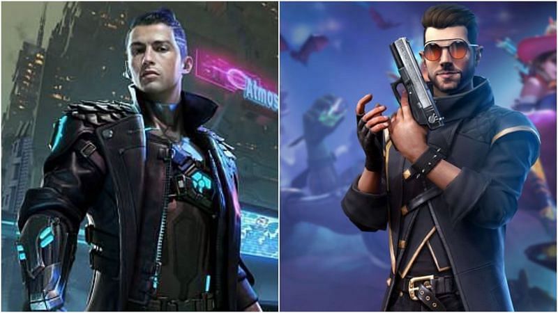 Which character is better for rush gameplay, DJ Alok or Chrono? (Image via Garena)