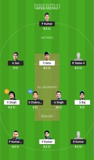 Jharkhand T20 Dream11 Fantasy Suggestions (RAN vs DHA)