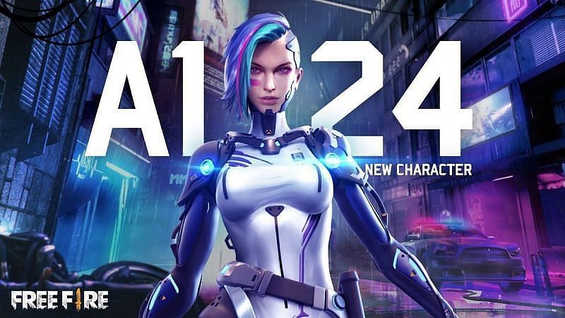 A124 character in Free Fire (Image via ff.garena.com)