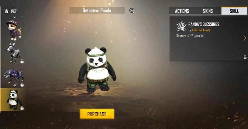 Detective Panda in Free Fire (Image via Free Fire)