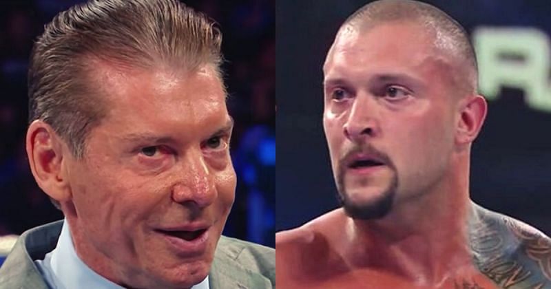 Vince McMahon and Karrion Kross.
