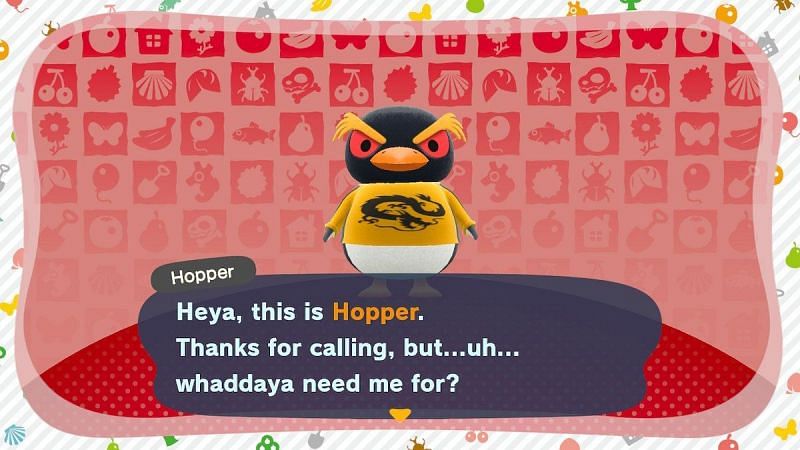 hopper animal crossing