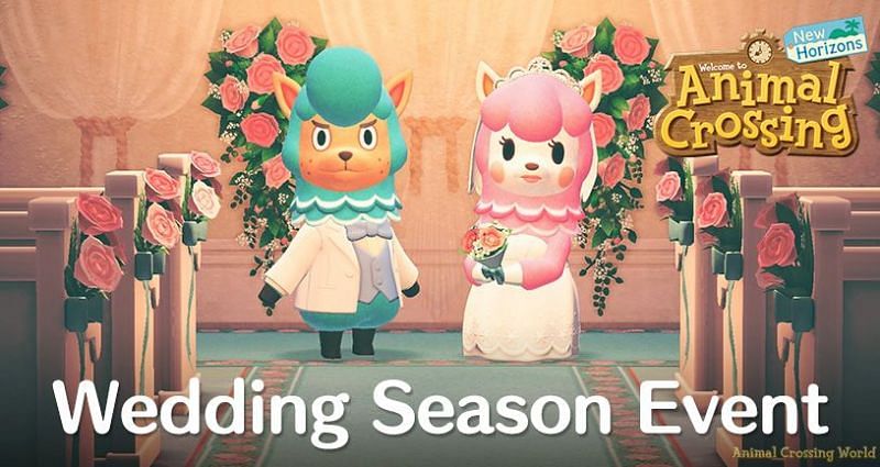 Wedding season. Image via Animal Crossing World