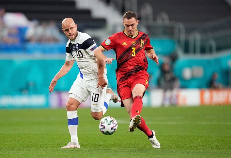 Thomas Vermalen (right) in action at Euro 2020