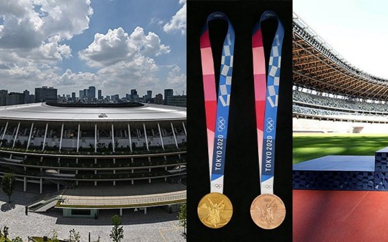 The new national stadium in Tokyo &ndash; a key part of the 2020 Games &ndash; encapsulates the sustainability model of Japanese architect Kengo Kuma [Image credits: Twitter Japan] 