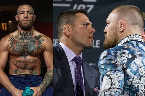 Conor McGregor had a backstage altercation with Rafael dos Anjos [Image credit: @thenotoriousmma via Instagram]