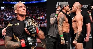 Charles Oliveira shares his prediction for the Conor McGregor vs Dustin Poirier trilogy fight
