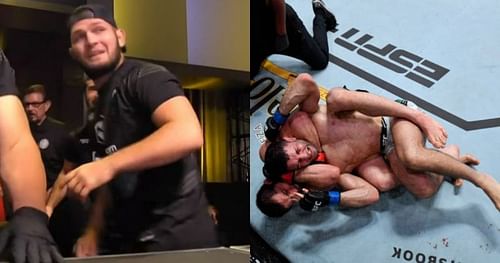 Khabib Nurmagomedov was thrilled to see Islam Makhachev win at UFC Vegas 31