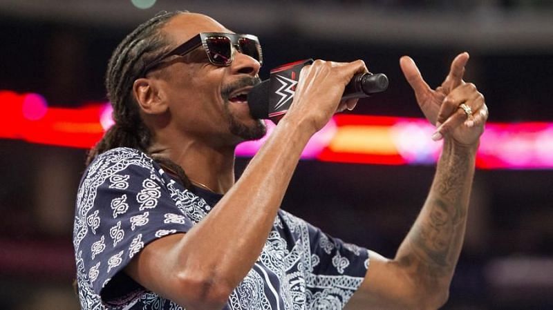Snoop Dogg on Monday Night RAW