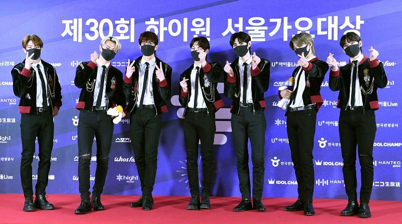 ENHYPEN at the 30th High1 Seoul Music Awards (Image via Getty Images)