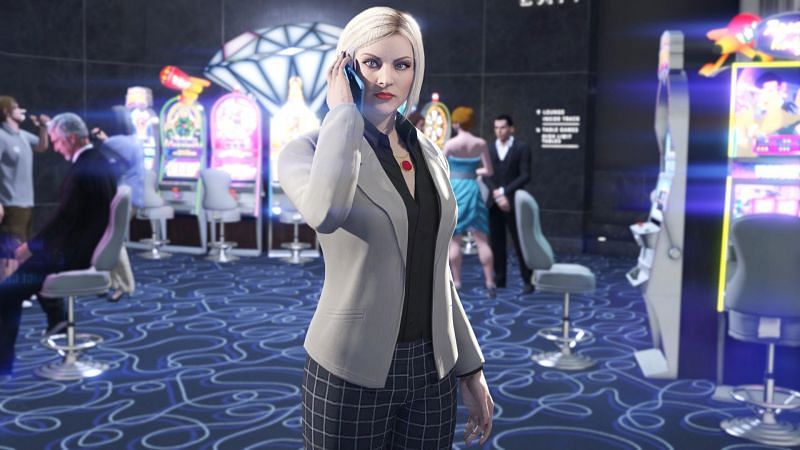 Agatha Baker, as she appears in GTA Online (Image via Rockstar Games)