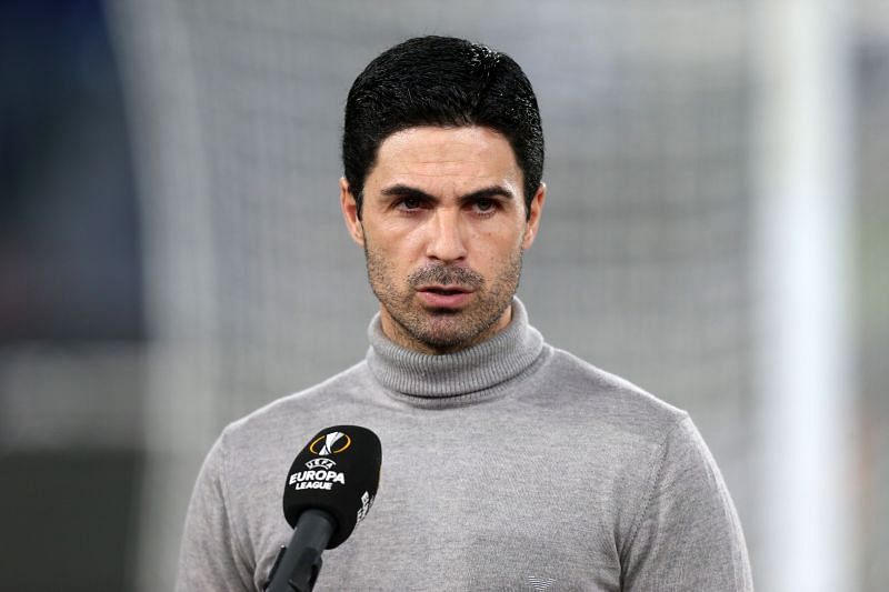 Arsenal manager Mikel Arteta is under pressure after the defeat to Manchester City
