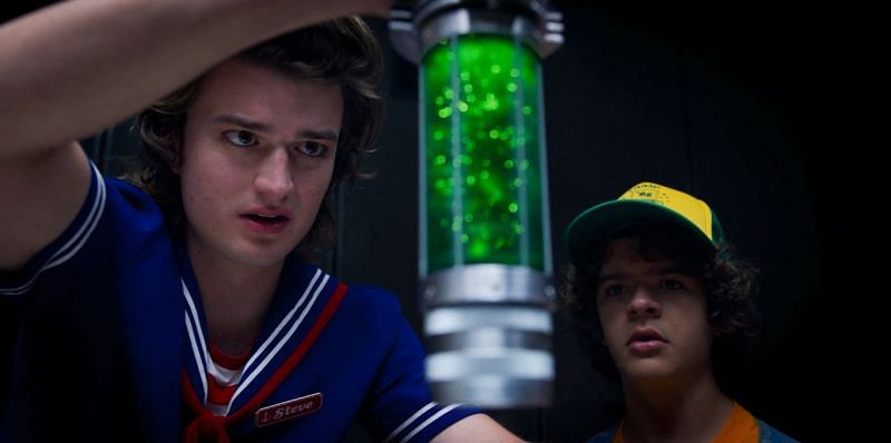 Steve and Dustin in Season 3. (image via Netflix)