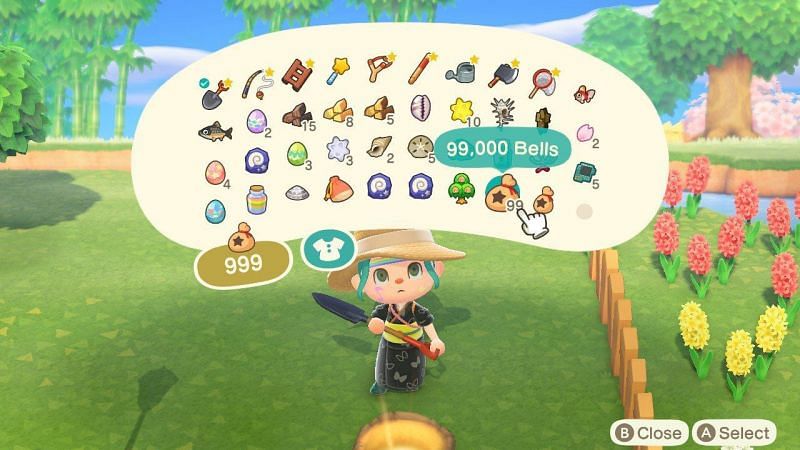 How to plant a money tree in Animal Crossing: New Horizons (Image via Nintendo)