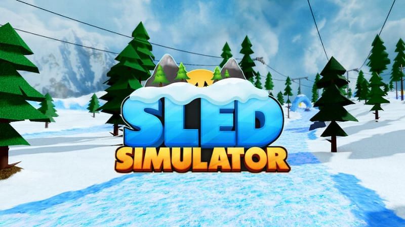 The featured image for Sled Simulator. (Image via Roblox Corporation)
