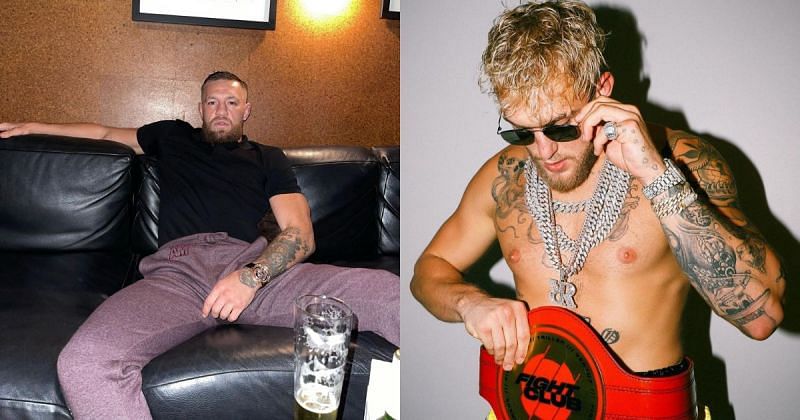 Conor McGregor (left) &amp; Jake Paul (right) [Image Credits- @thenotoriousmma &amp; @jakepaul on Instagram]