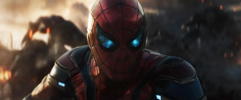 Spider-Man in a still from Avengers: Endgame, Image via Marvel Studios A still from Spider-Man: Far From Home (2019), Image via Marvel Studios