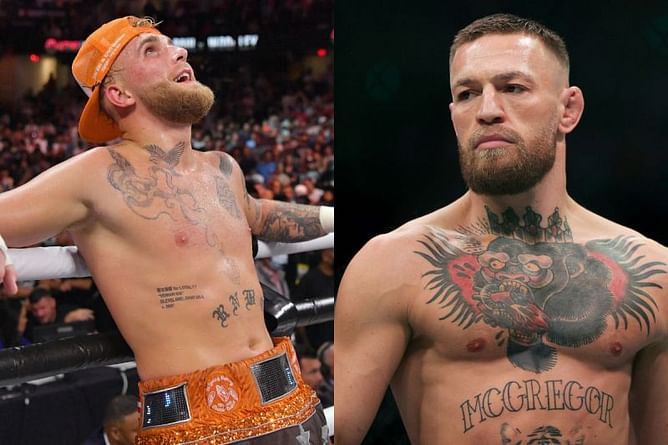"He needs to sober up" - Jake Paul claims Tyron Woodley is a tougher fight than Conor McGregor, tells Irishman to get back into the win column