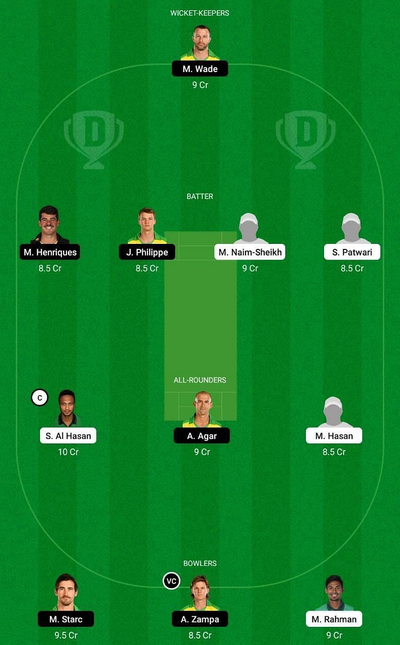 BAN vs AUS Dream11 Fantasy Tip #2