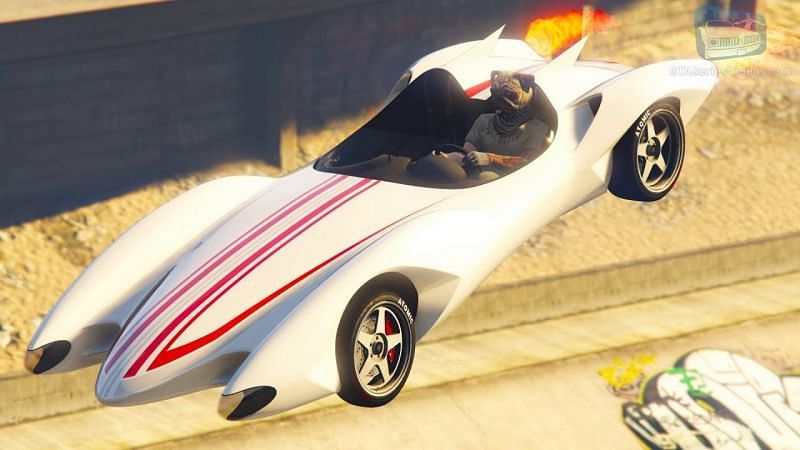 The Scramjet is stylish and fun to use, and it can be sold for a good price too (Image via GTA Series Videos)