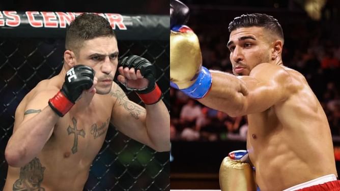 "He's big, shiny and very slow" - Diego Sanchez wants to box Tommy Fury after his win over Anthony Taylor