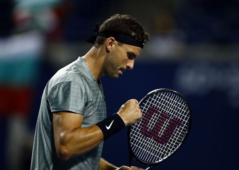 Grigor Dimitrov is looking lively again in Cincinnati