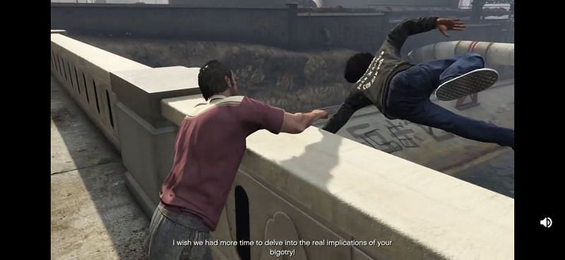 The final throw (Image via Rockstar Games)