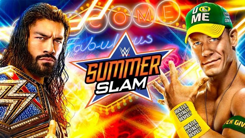 John Cena and Roman Reigns SummerSlam 2021