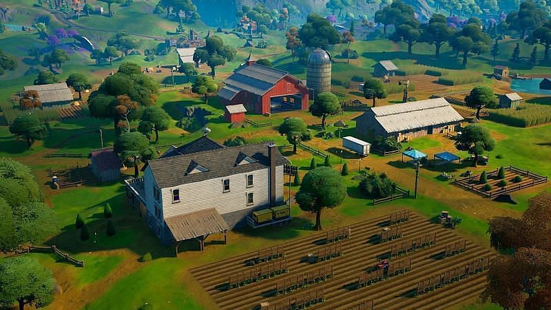 Corny Complex is the latest POI that is very likely to bite the dust before season&#039;s end. Image via Epic Games