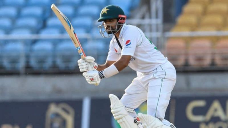 WI vs PAK 1st Test: Babar Azam&#039;s unbeaten fifty helps Pakistan recover vs  West Indies | Cricket News | Zee News