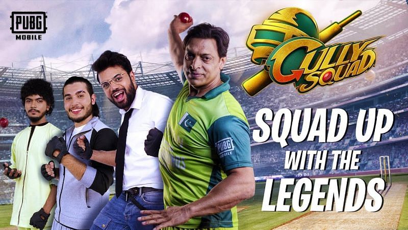 Shoaib Akhtar&#039;s collaboration with PUBG Mobile Pakistan (Image via PUBG MOBILE Pakistan Official)