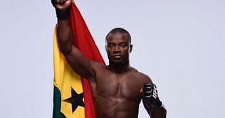 Abdul Razak Alhassan sets a record with his spectacular head kick KO of Alessio Di Chirico at UFC Fight Night