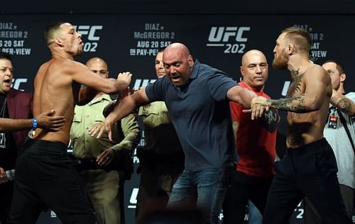 UFC 202 - Nate Diaz vs. Conor McGregor II - Weigh-in