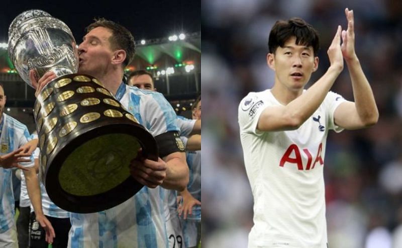 Argentina&#039;s Lionel Messi and South Korea&#039;s Son Heung-Min