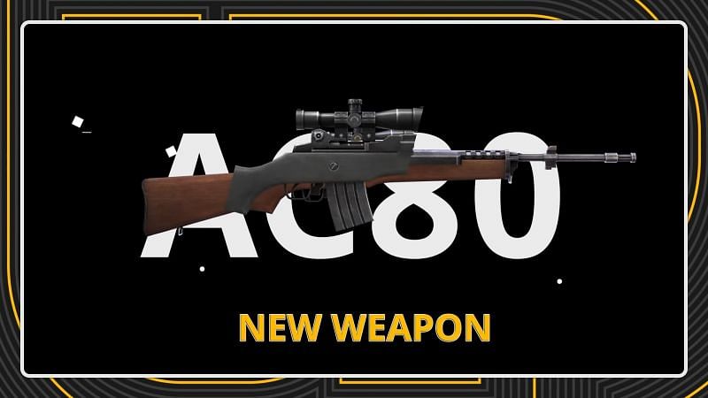 AC80 is the new firearm in the update (Image via Free Fire)