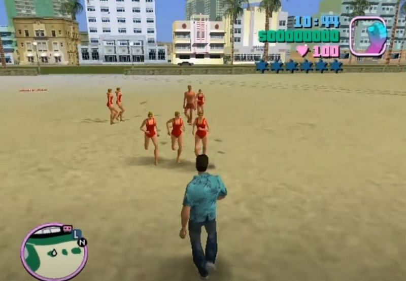 Tommy can become a chick magnet with the simple use of a cheat code (Image via SHAKEEL GTA)