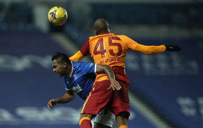Marcao of Galatasaray in action