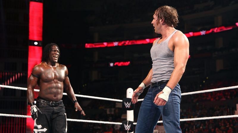 WWE Superstar R-Truth never pinned Jon Moxley