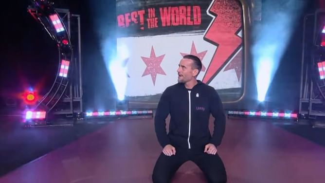 CM Punk reveals if he has backstage issues with anyone on the AEW roster