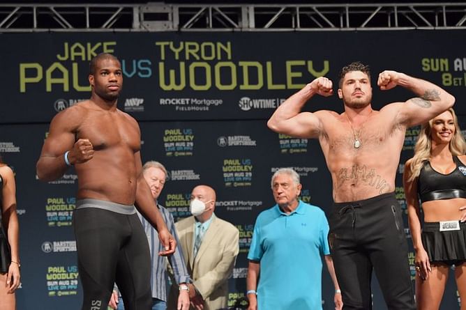 Who is Daniel Dubois, the heavyweight boxer who destroyed Joe Cusumano in the Jake Paul vs. Tyron Woodley card?