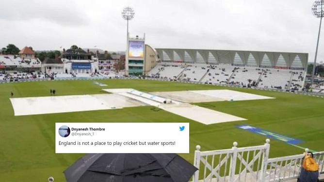 IND vs. ENG 2021: "Rain is 12th man for England!"- Fans feel India robbed off a win as rain plays spoilsport