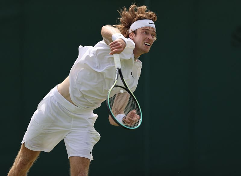 Andrey Rublev at Wimbledon