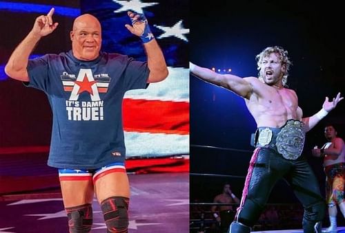 Kurt Angle and Kenny Omega