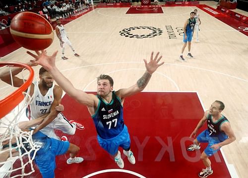 France v Slovenia Men's Basketball - Olympics: Day 13